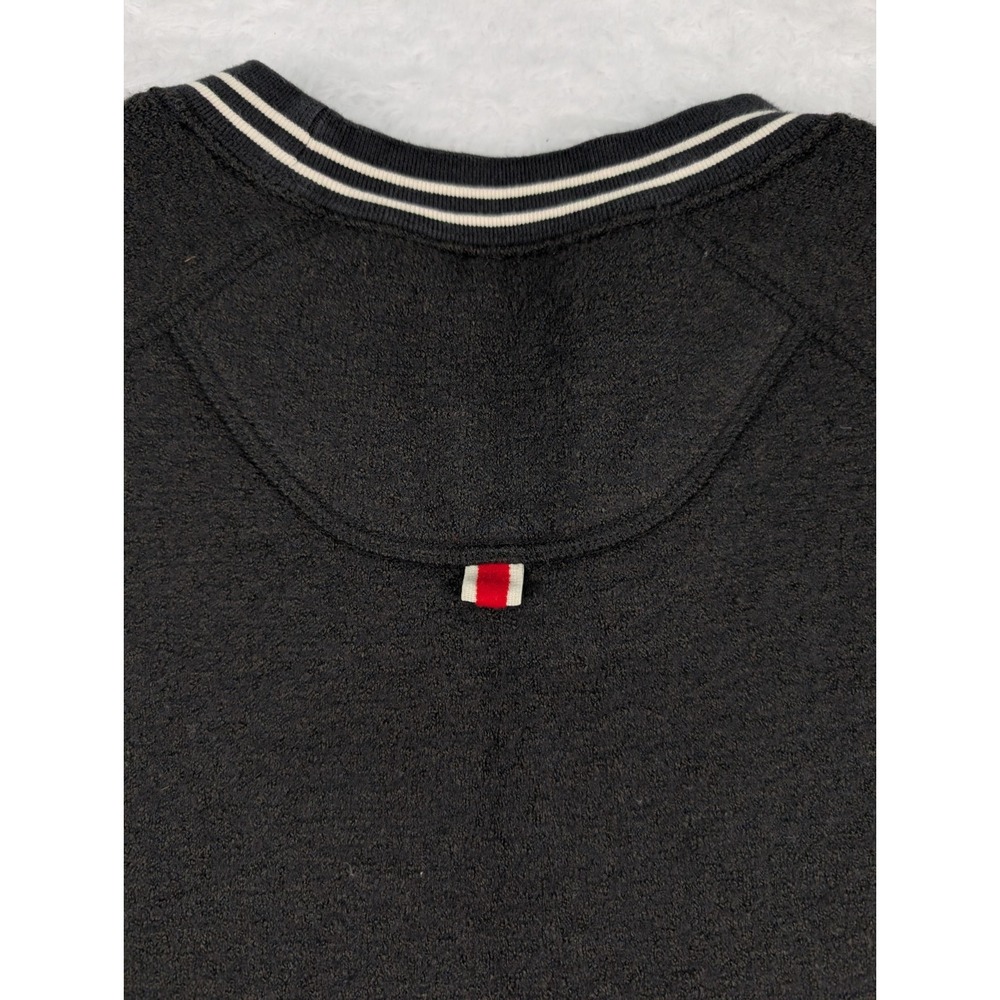 Tracksmith Merino Wool Blend Sweater Men's M Black Long Sleeve Pullover Running - Picture 6 of 11